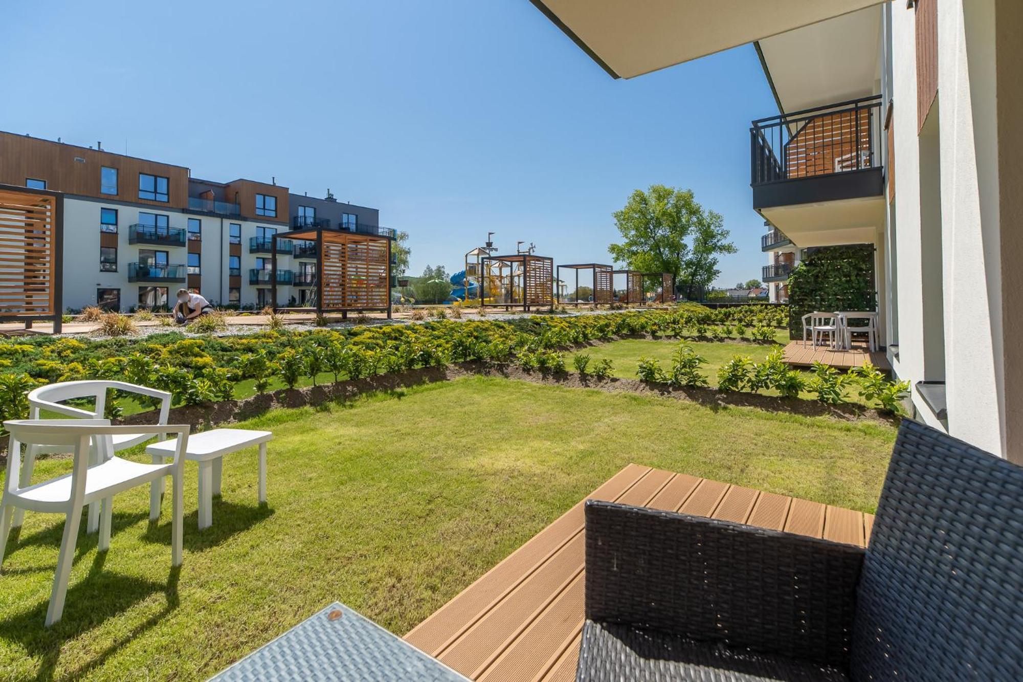 Bel Mare Lux Apartment B105 With Patio Garden By Noclegi Renters 米兹多洛杰 外观 照片