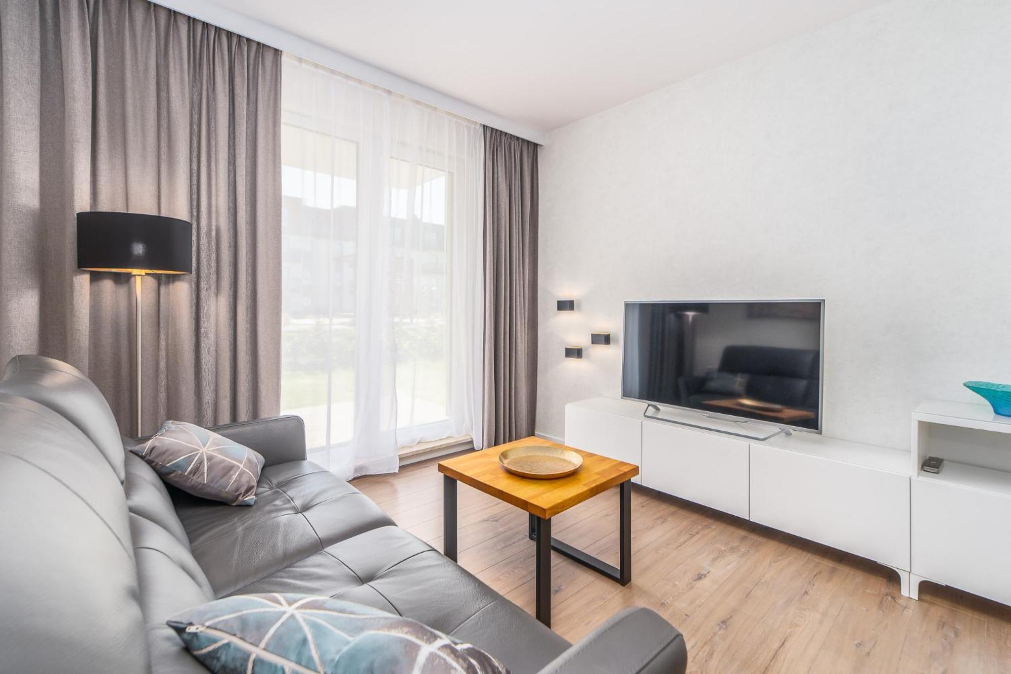 Bel Mare Lux Apartment B105 With Patio Garden By Noclegi Renters 米兹多洛杰 外观 照片